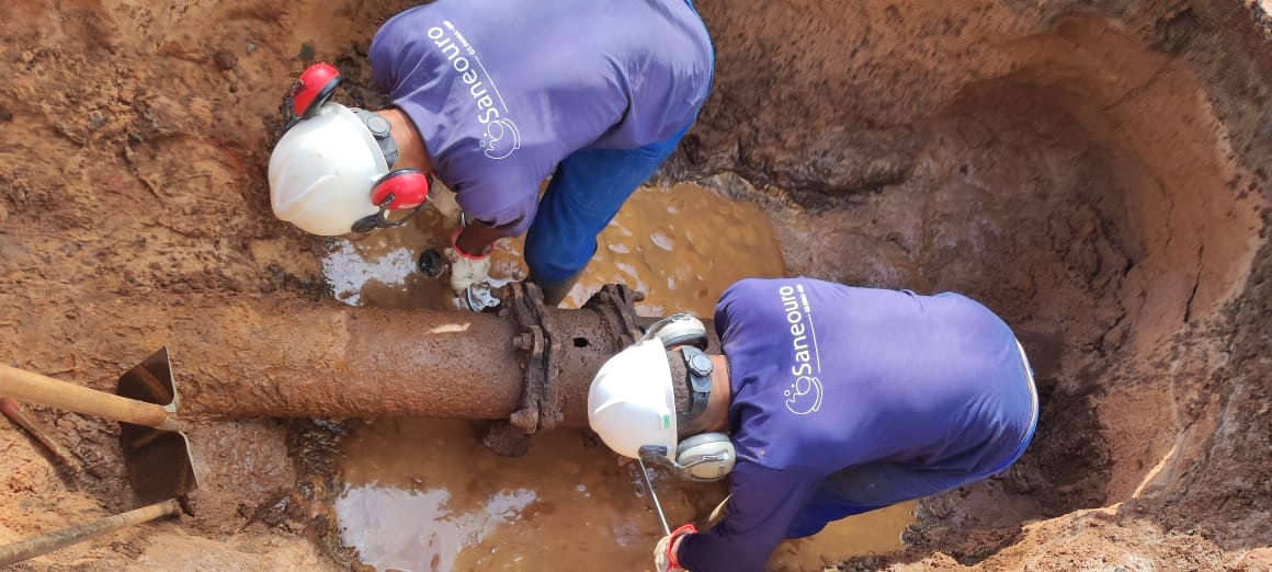 Equipe de manutenção da Saneouro fez 1.196 serviços em outubro