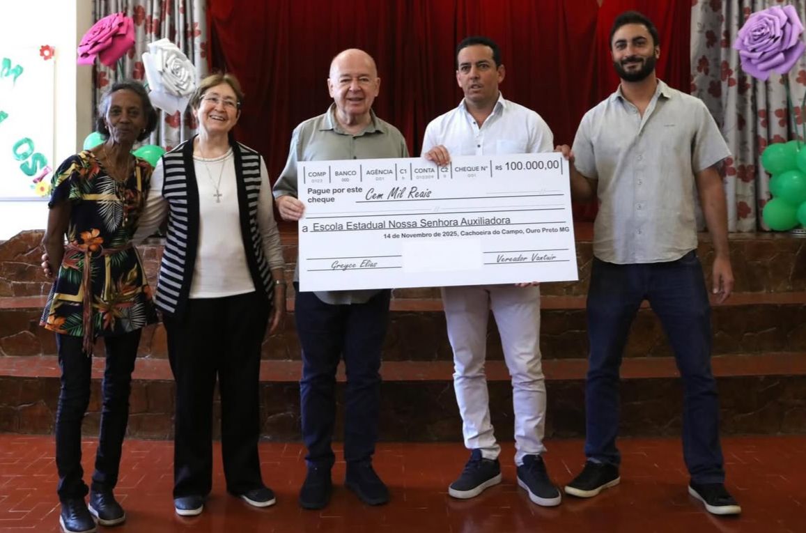 Instituto Nossa Senhora Auxiliadora, em Cachoeira do Campo, recebe repasse de R$ 100 mil para reforma de estacionamento