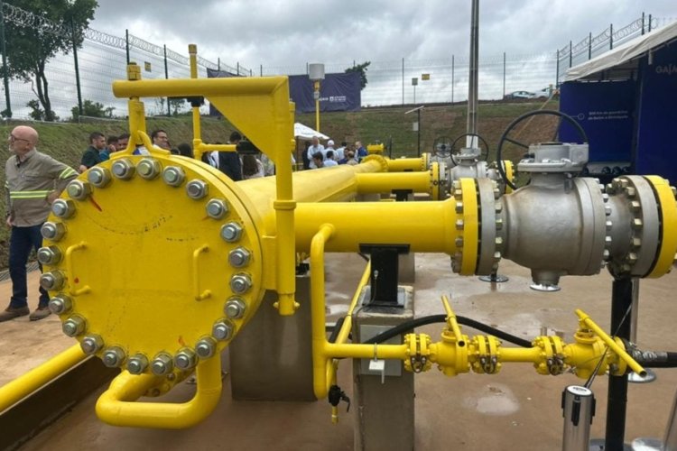 Gasoduto Centro&Oeste é inaugurado