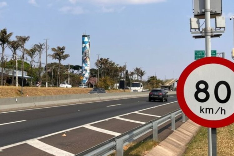 Rodovias com radares de velocidade média