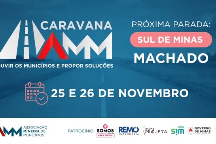 Caravana da AMM chega a Machado nesta terça (25)