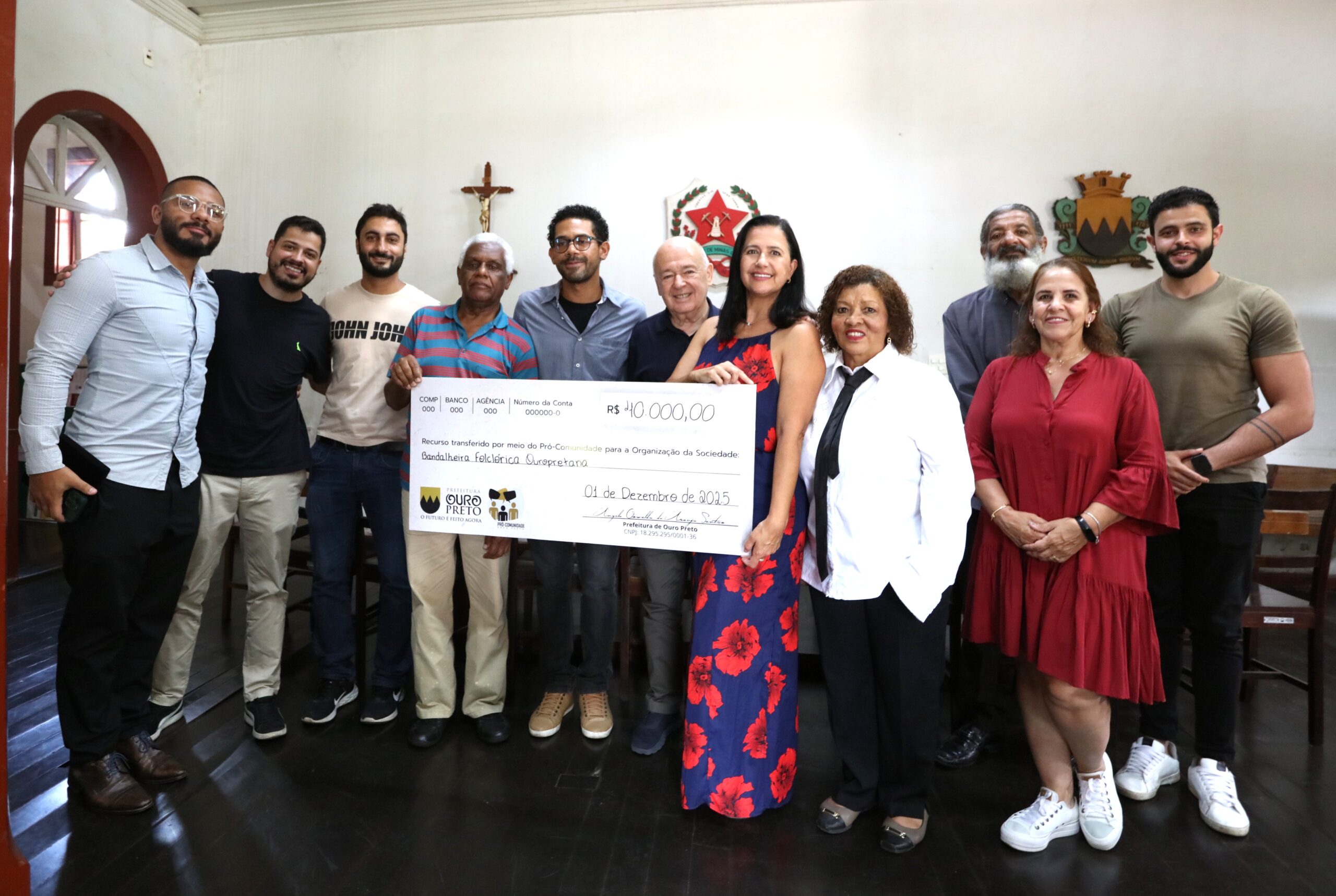 Bandalheira Folclórica de Ouro Preto será contemplada com emenda parlamentar de R$ 40 mil