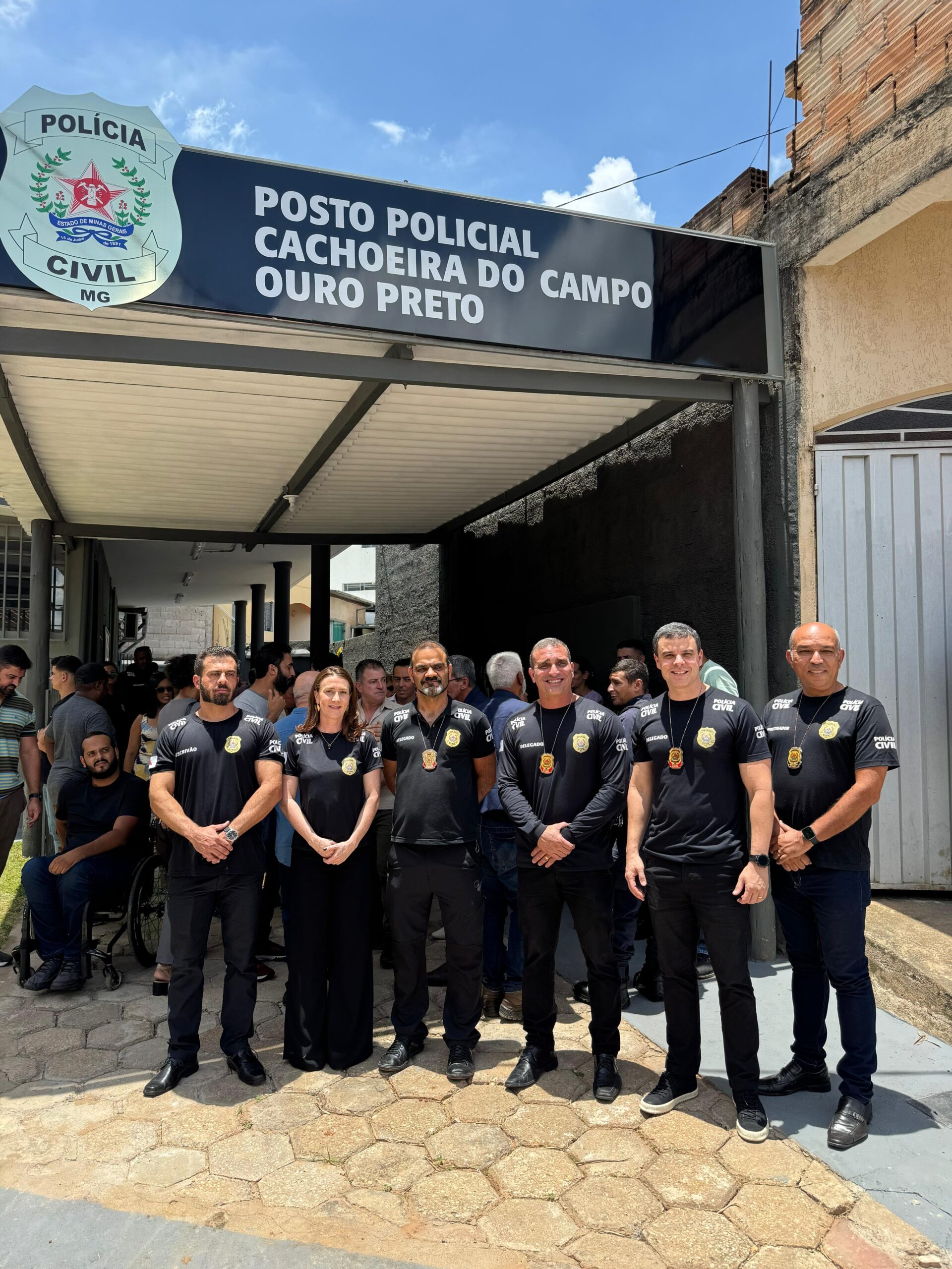 Prefeitura de Ouro Preto e Polícia Civil inauguram novo posto policial em Cachoeira do Campo