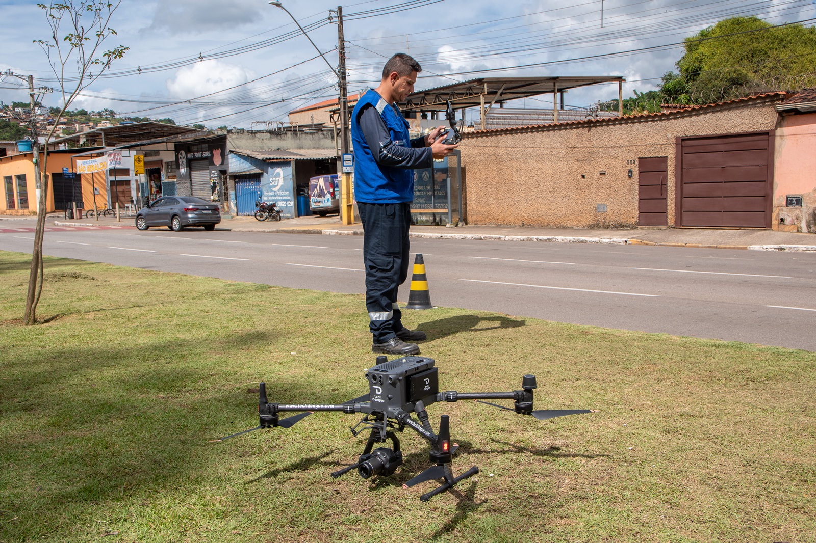 Tecnologia e inovação: drone amplia eficácia da Prefeitura de Itabirito no combate à dengue