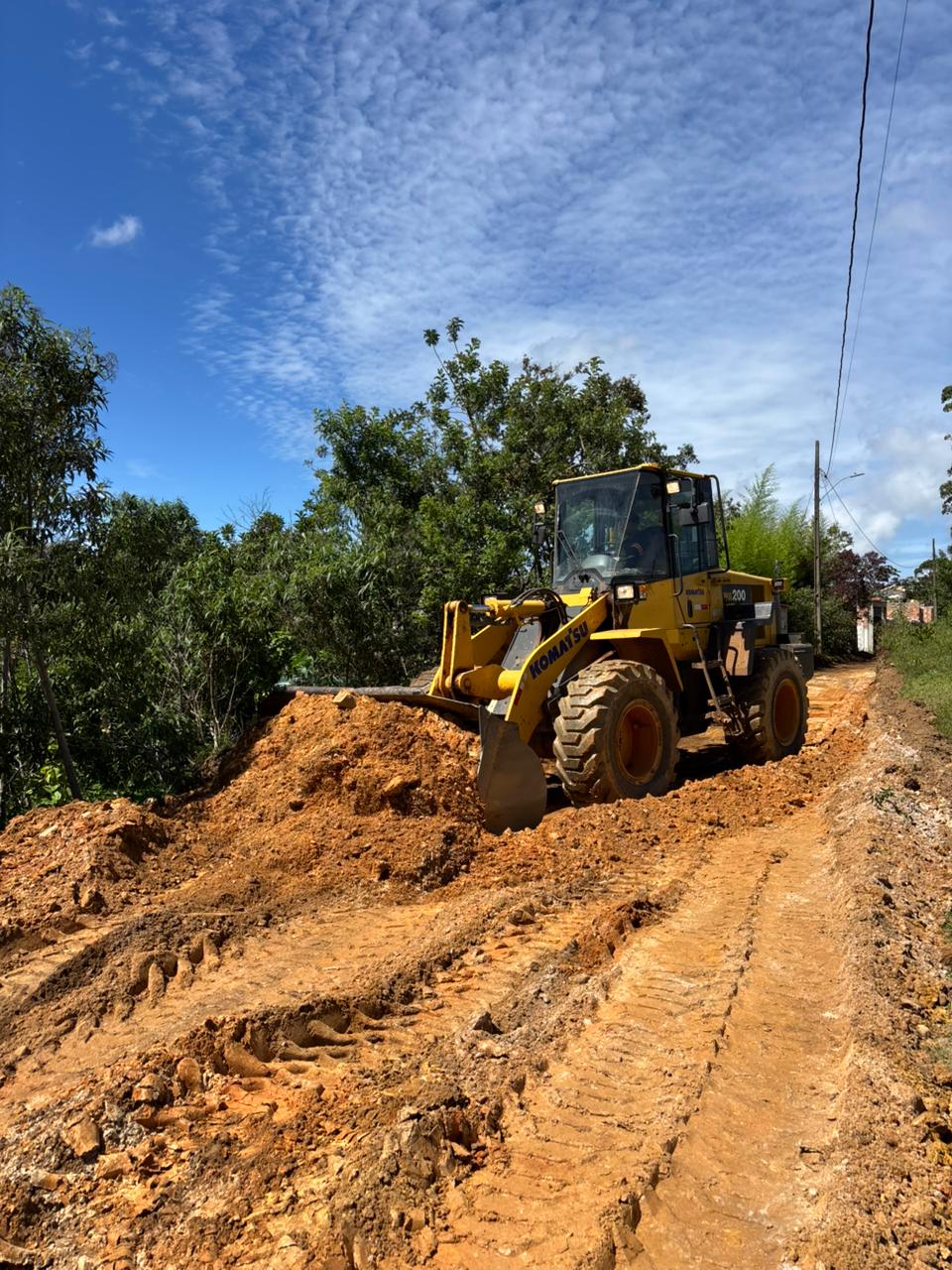 Lavras Novas recebe intervenção preventiva na Rua Alecrim para reduzir impactos das chuvas