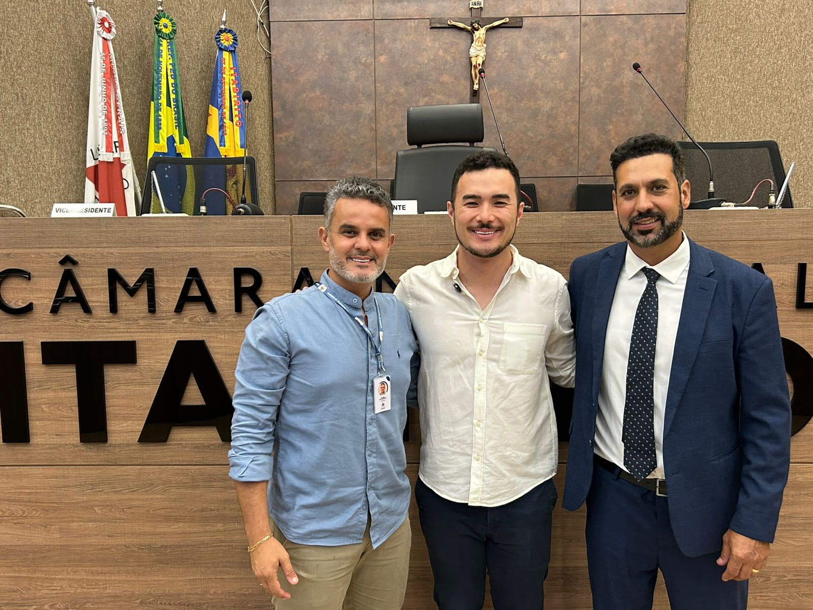 Deputado federal Pedro Aihara visita Itabirito e se compromete a destinar R$180 mil em emendas parlamentares