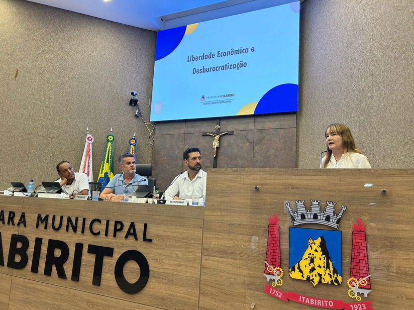 Atualização na Lei de Liberdade Econômica é tema de debate na Câmara Municipal de Itabirito