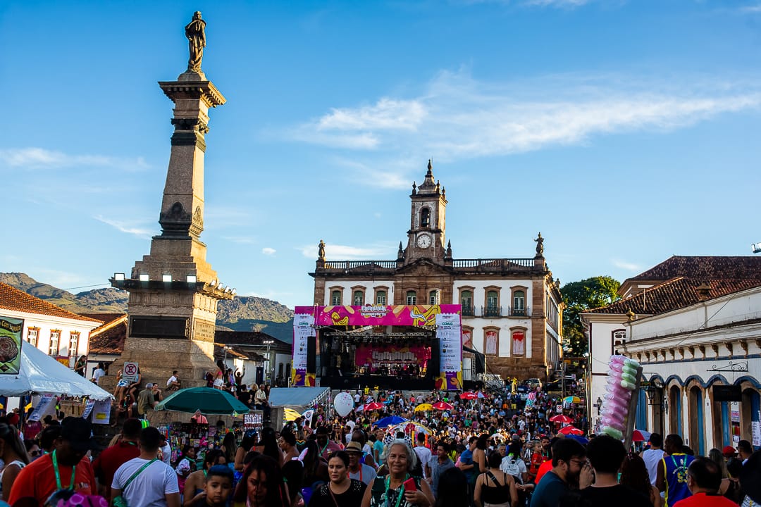 Com 85% da rede hoteleira ocupada, Ouro Preto deve receber 60 mil foliões no Carnaval