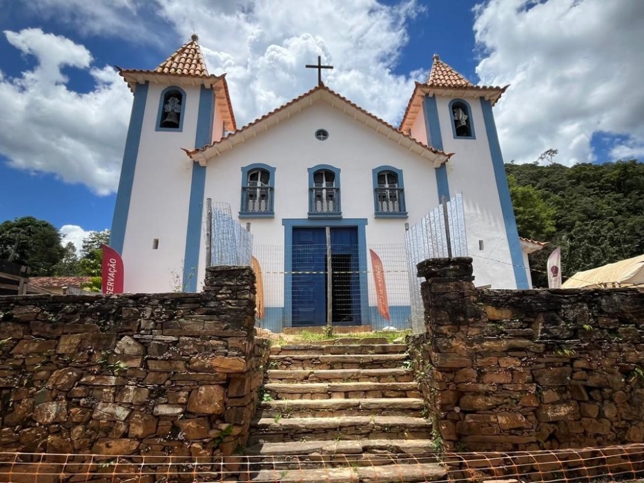 Obra na Matriz de São Bartolomeu avança e chega à etapa de restauração artística