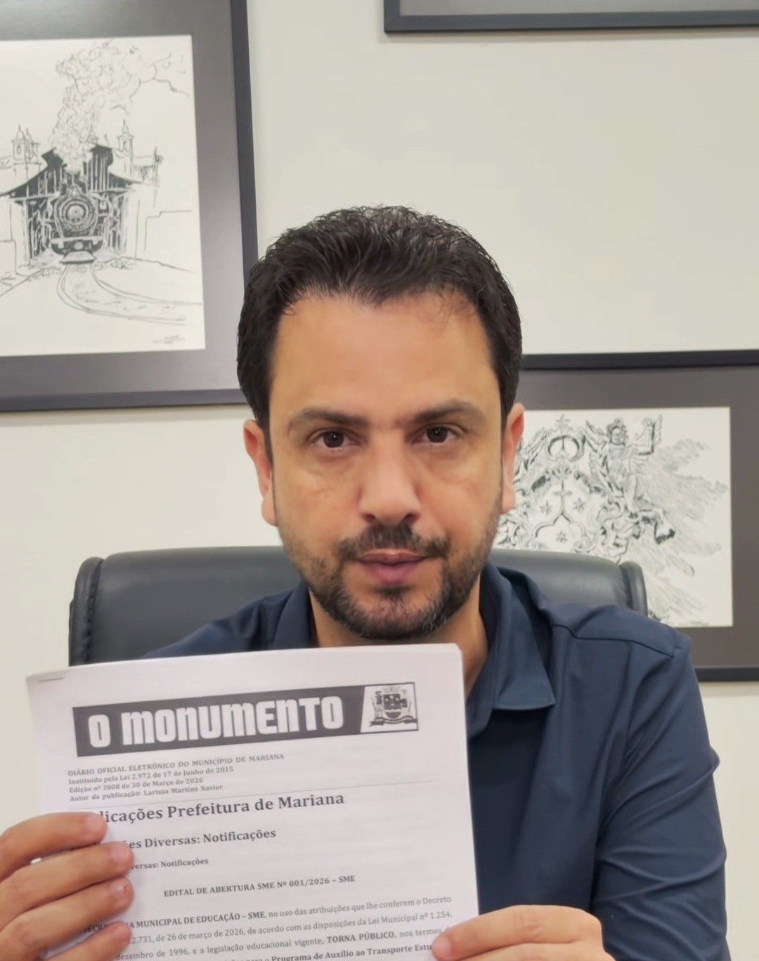 Prefeitura de Mariana abre inscrição para Programa de Auxílio ao Transporte Estudantil