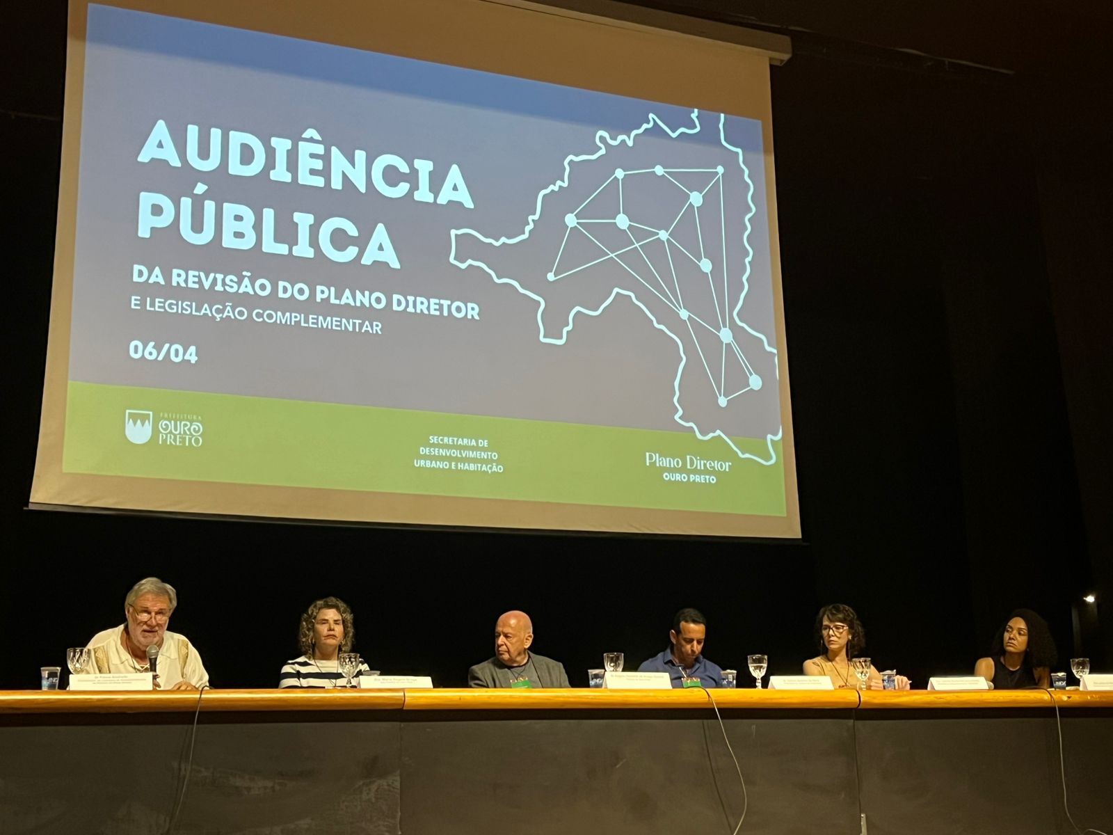 Prefeitura de Ouro Preto realiza audiência do Plano Diretor e reforça participação popular na construção coletiva para o futuro do município  