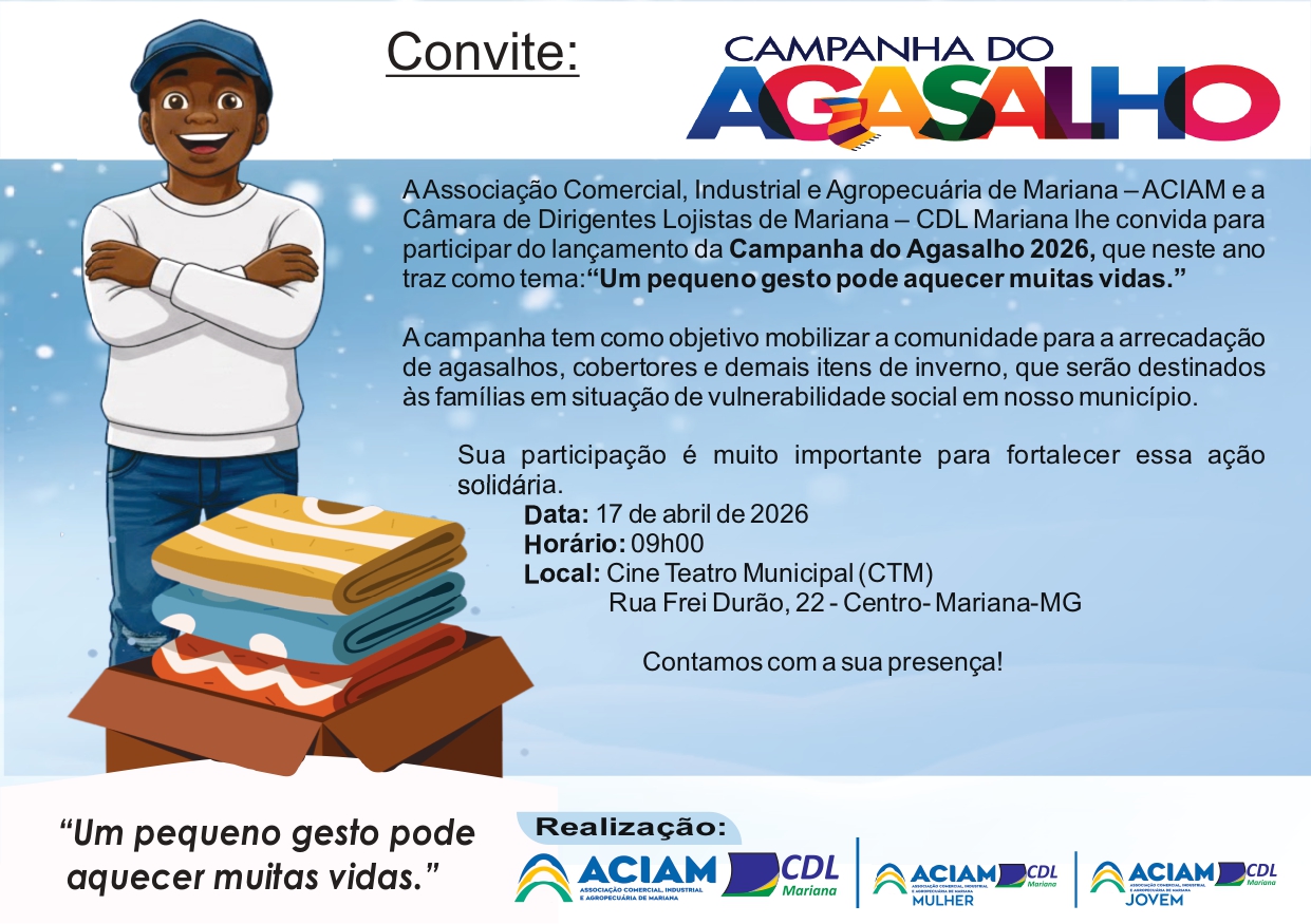 Campanha do agasalho 2026