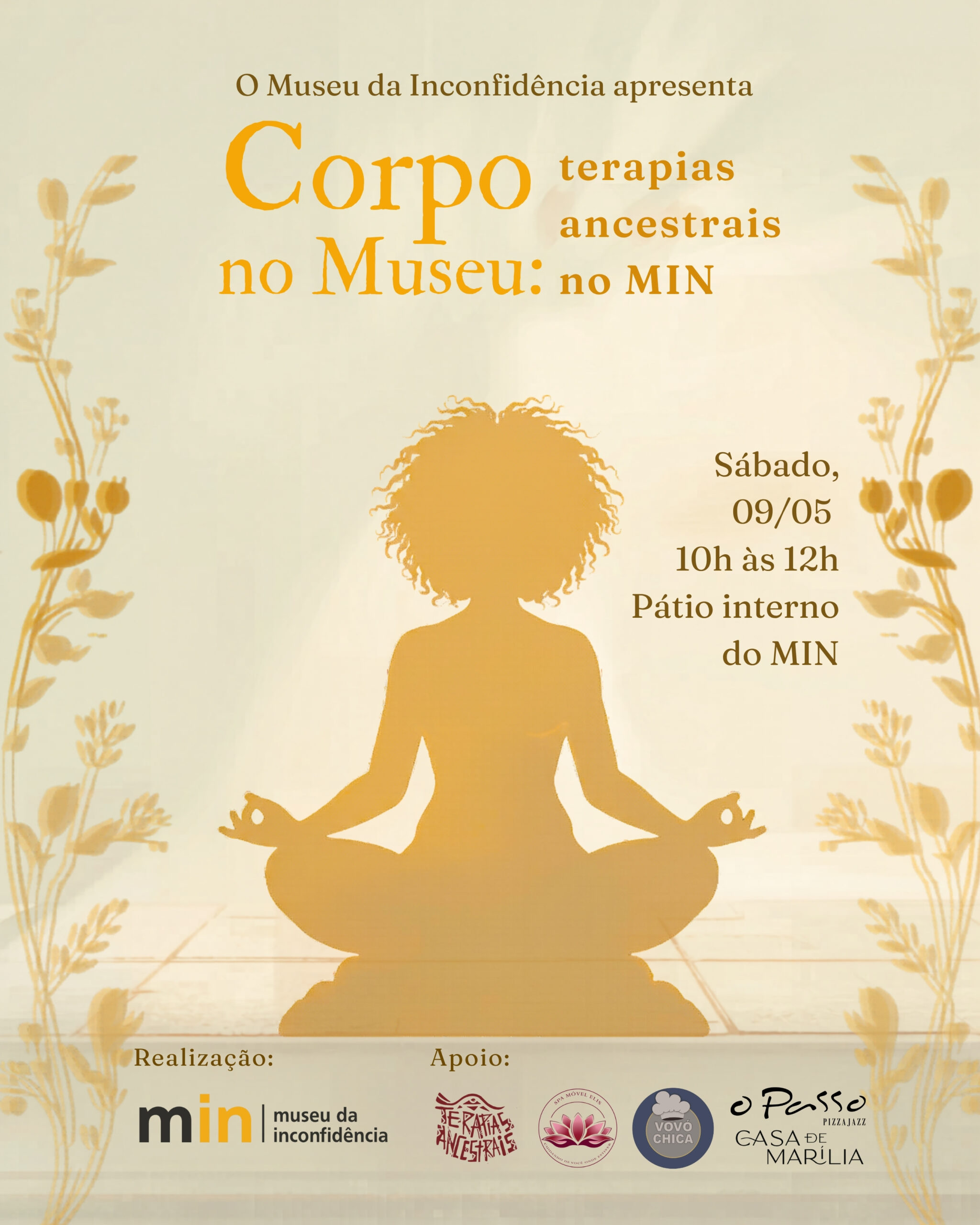 Museu da Inconfidência promove vivência de terapias ancestrais