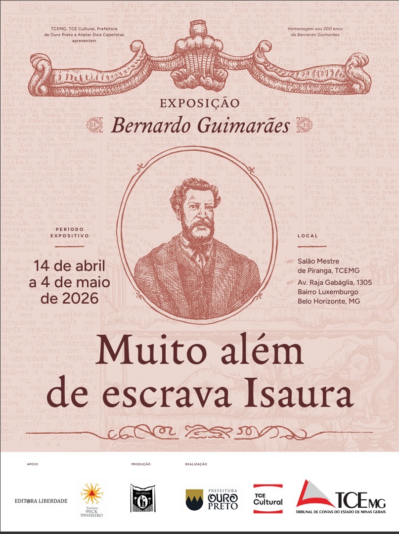 Exposição “Muito Além da Escrava Isaura” apresenta novo olhar sobre a obra de Bernardo Guimarães