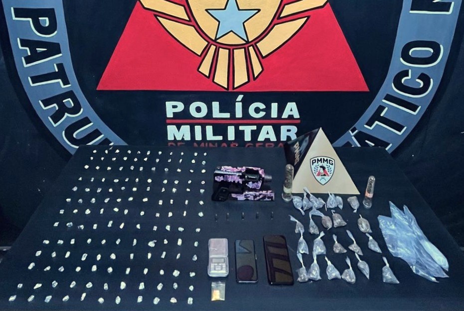 Polícia prende dois suspeitos por tráfico após operação em Amarantina