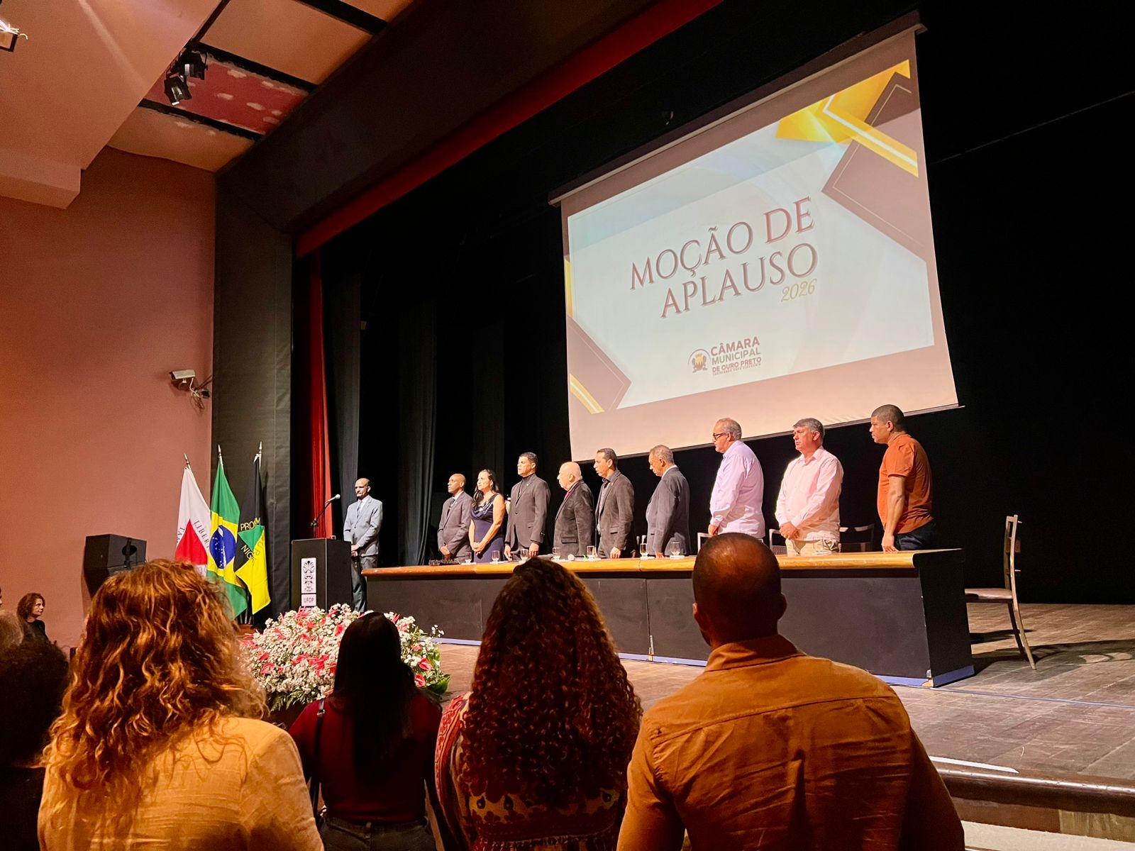Câmara de Ouro Preto homenageia trajetórias que fazem a diferença no município em cerimônia de Moção de Aplauso