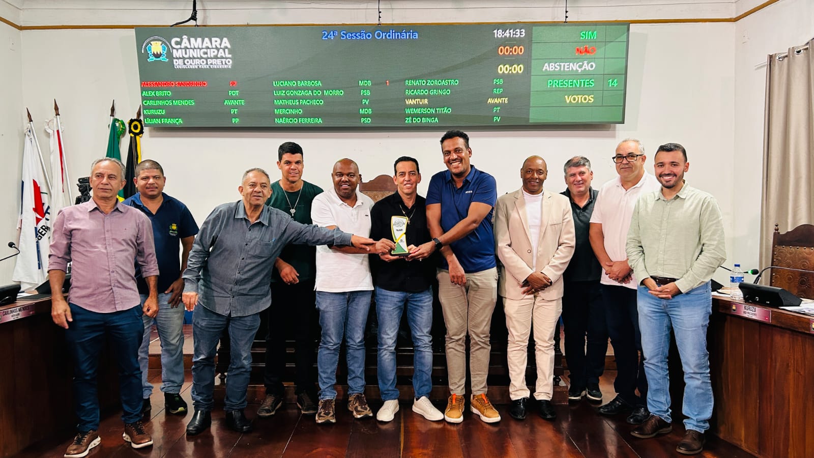 “Câmara Itinerante”: Projeto da Câmara de Ouro Preto conquista premiação nacional