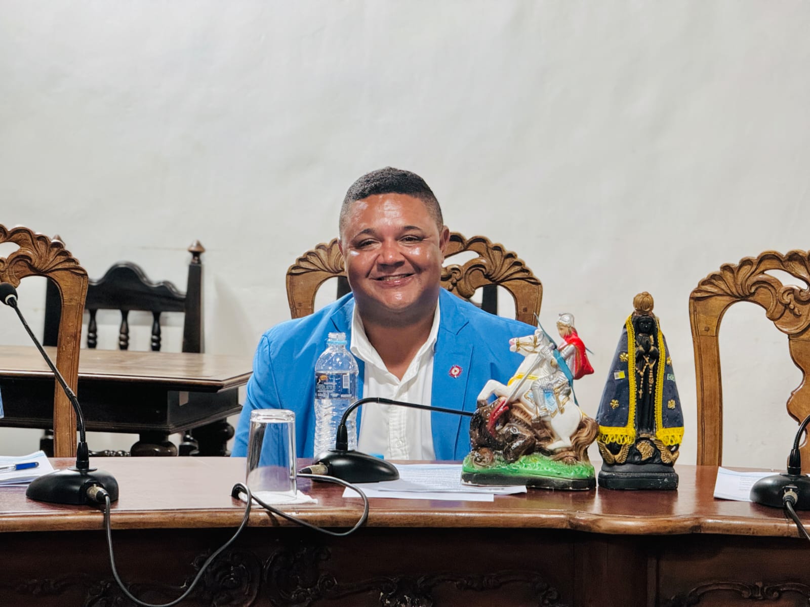 Tikim Matheus (PCdoB) retoma mandato como vereador na Câmara de Mariana