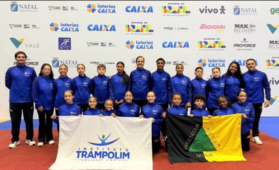 Atletas ouro-pretanas conquistam ouro no Campeonato Brasileiro de Ginástica de Trampolim