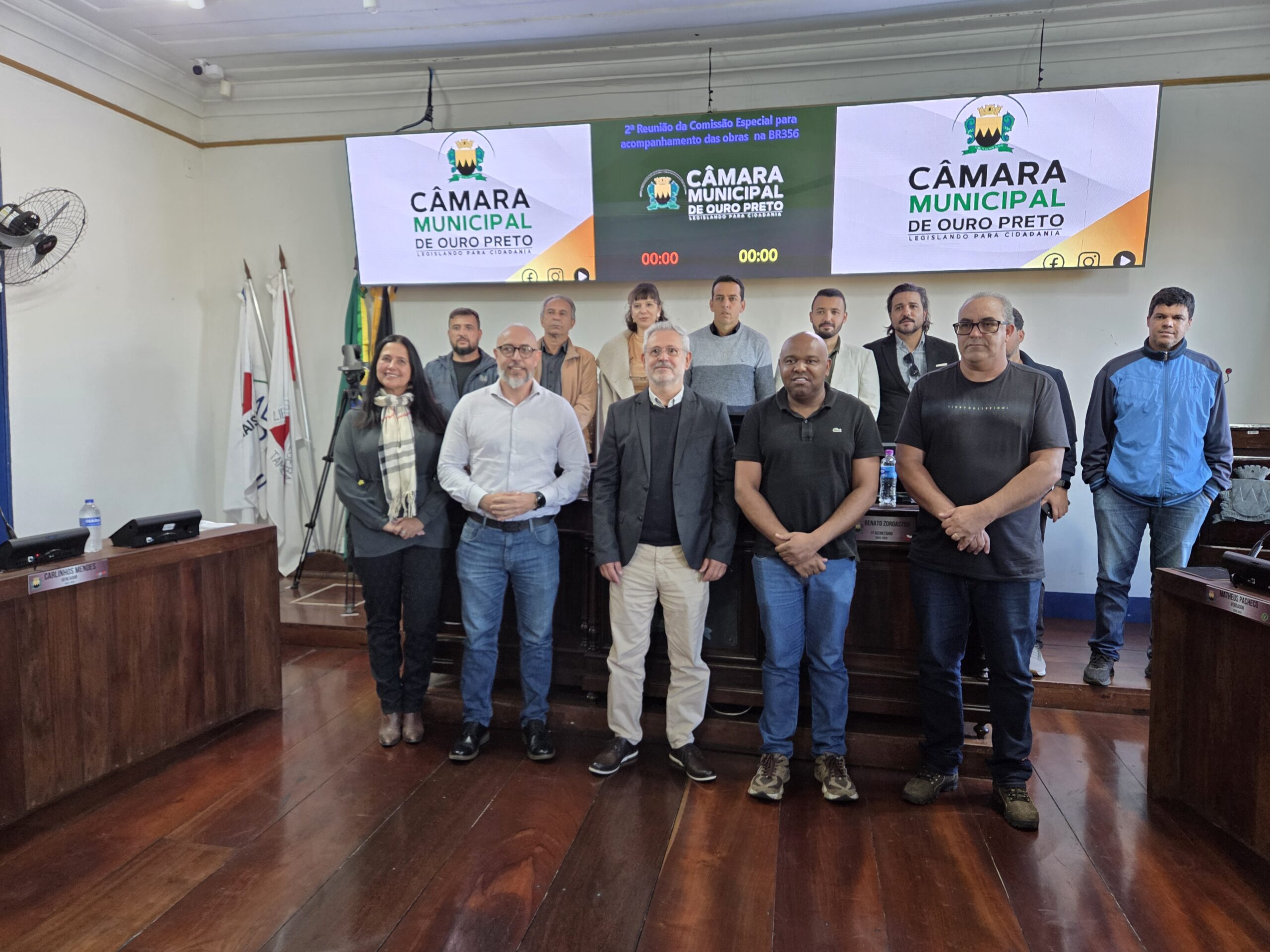BR-356: reuniões em Ouro Preto e Mariana revelam plano de ação e avanços para a rodovia