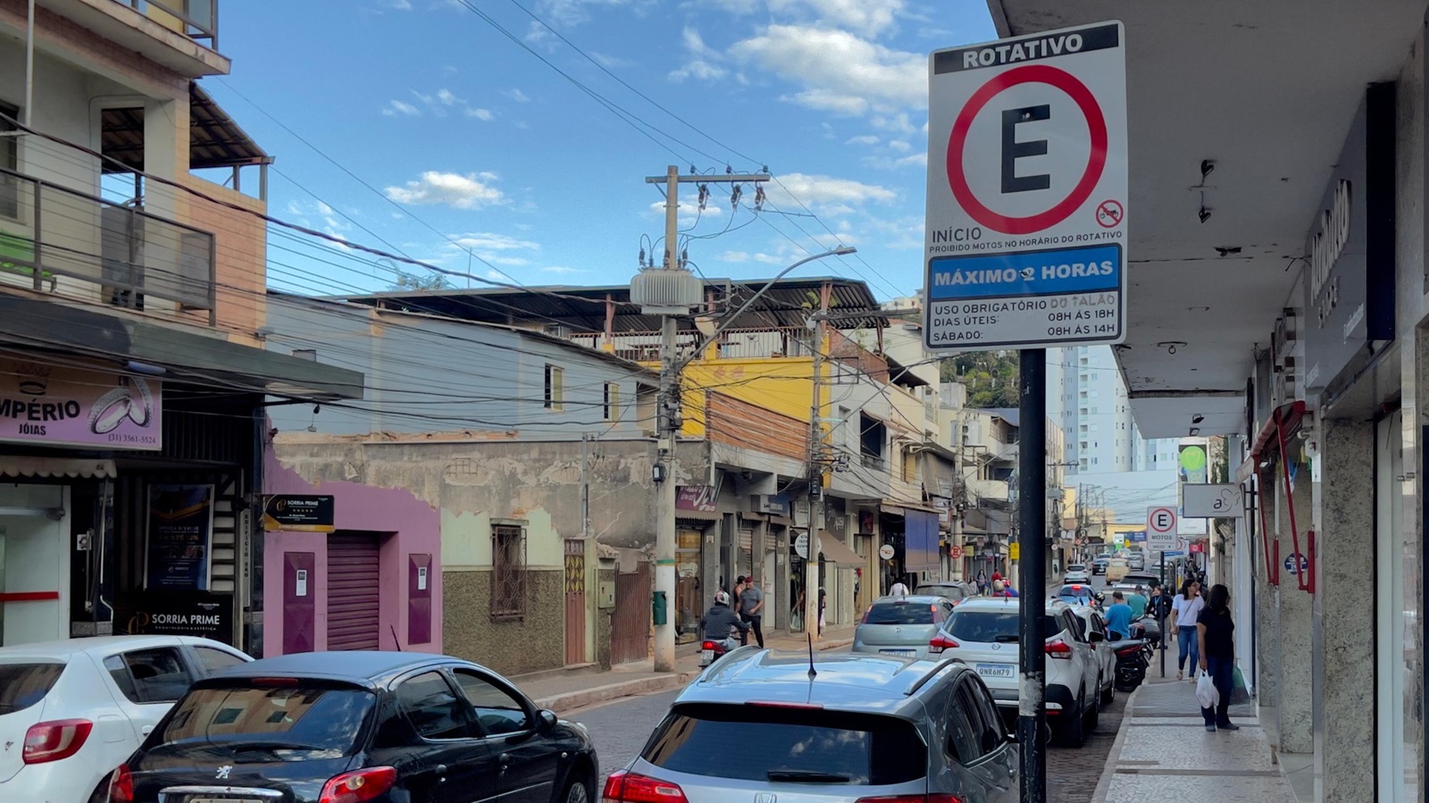 Novo aplicativo passa a operar o estacionamento rotativo em Itabirito nesta segunda-feira (01)