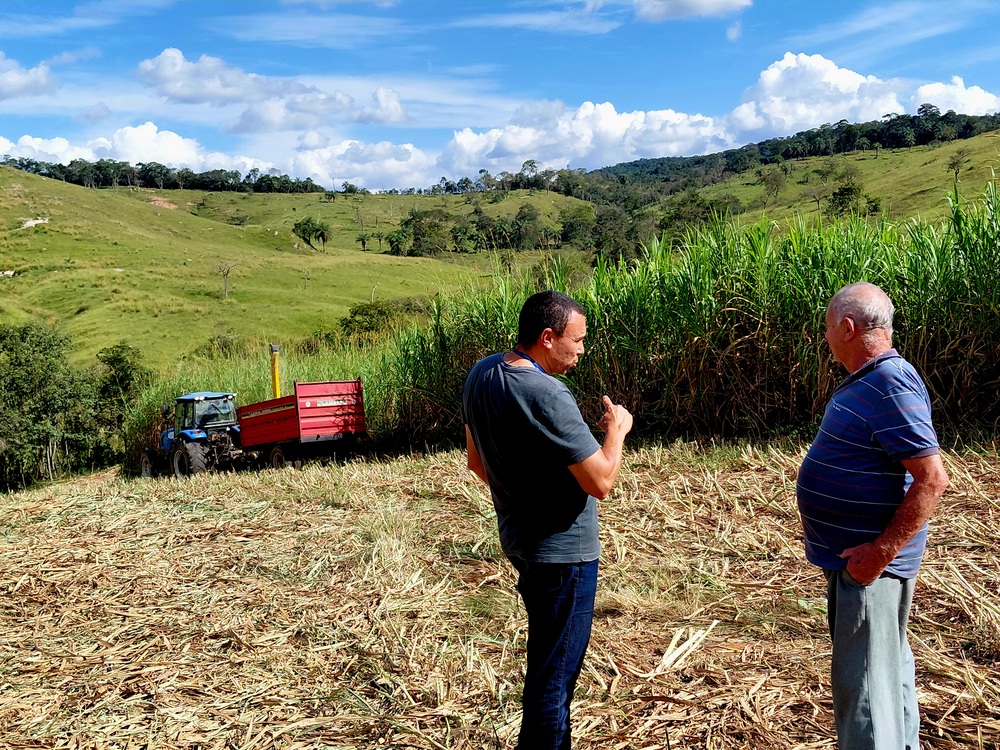Patrulha Agrícola apoia produção de silagem em propriedades rurais de Itabirito