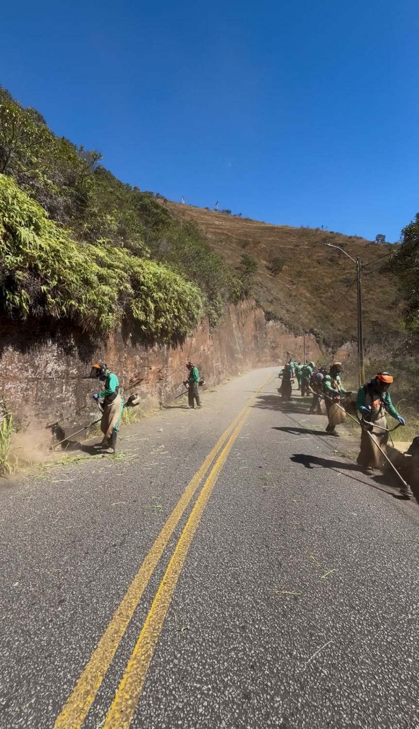 Força-tarefa na limpeza da Volta do Vento