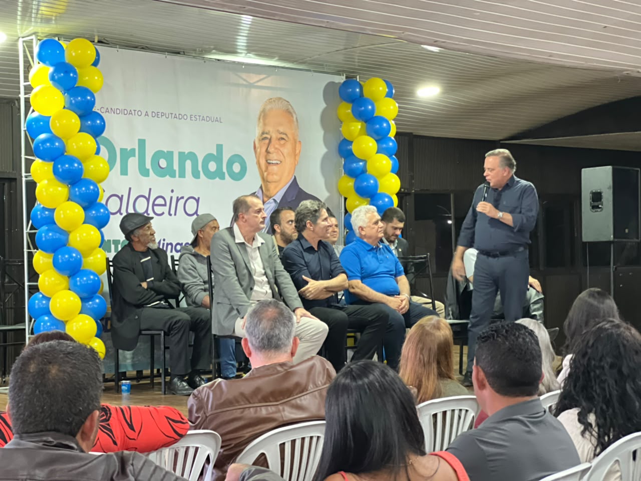Orlando Caldeira lança pré-candidatura a deputado estadual e reúne lideranças políticas em Itabirito