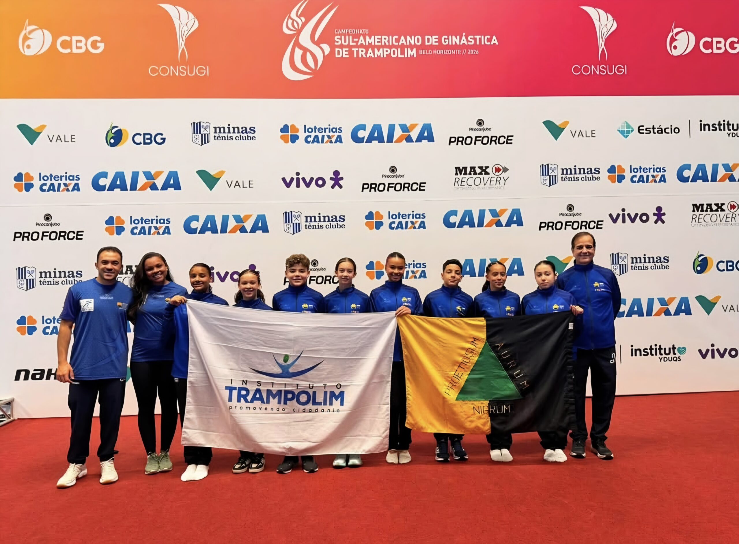 Instituto Trampolim representa Ouro Preto no Campeonato Sul-Americano de Ginástica de Trampolim