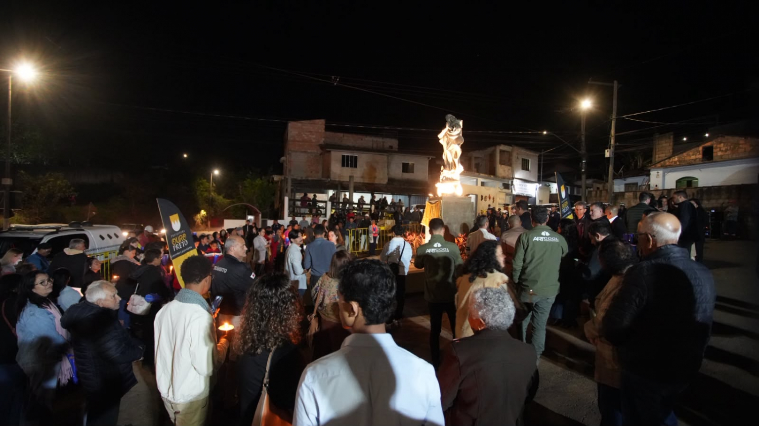 Antônio Pereira ganha novo marco em homenagem à Nossa Senhora da Conceição da Lapa