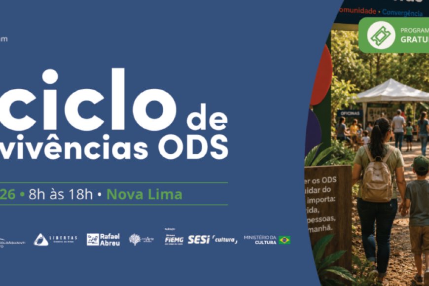 Nova Lima recebe evento gratuito sobre os ODS