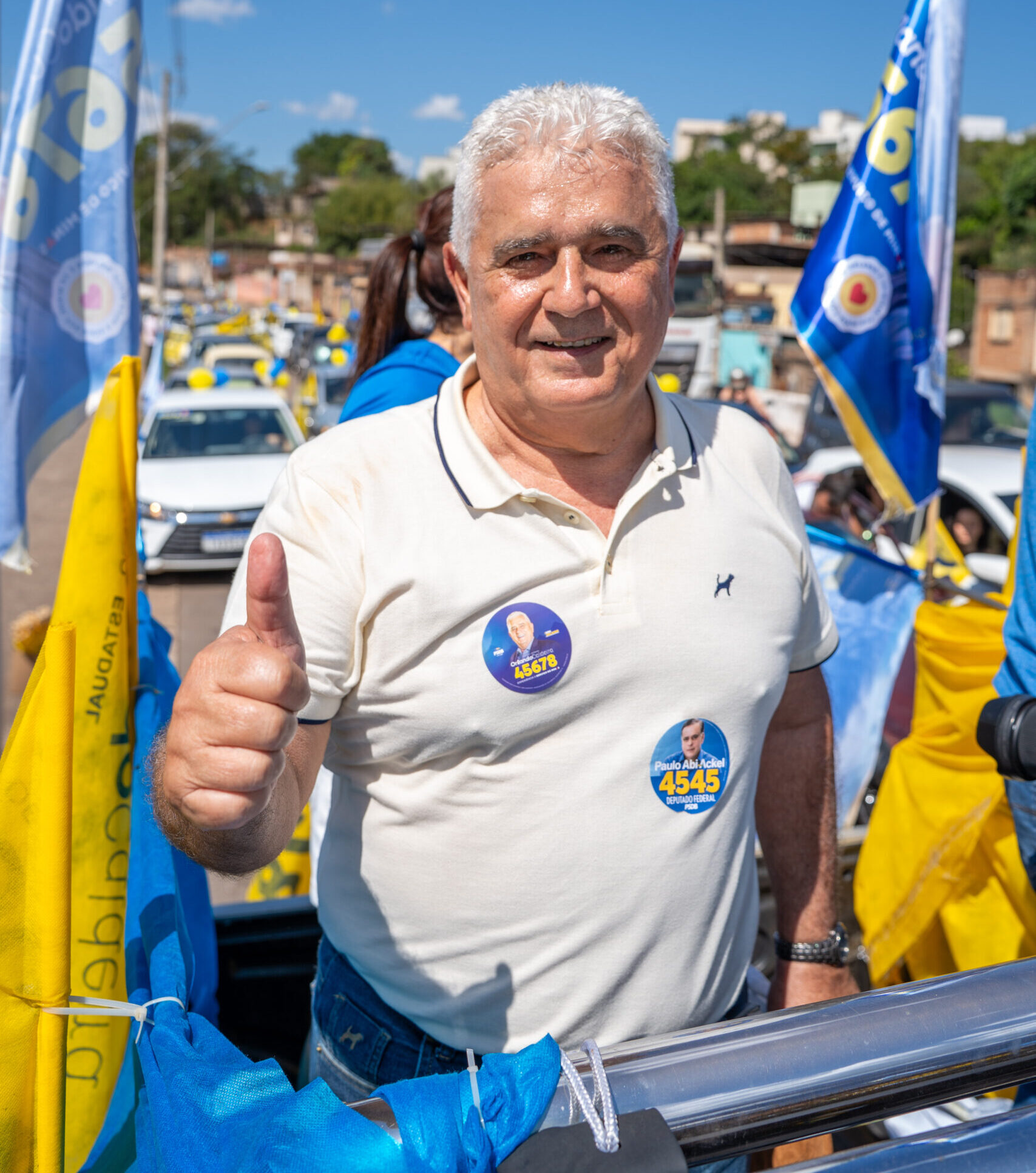 Festa política reúne apoiadores de Orlando Caldeira em Itabirito