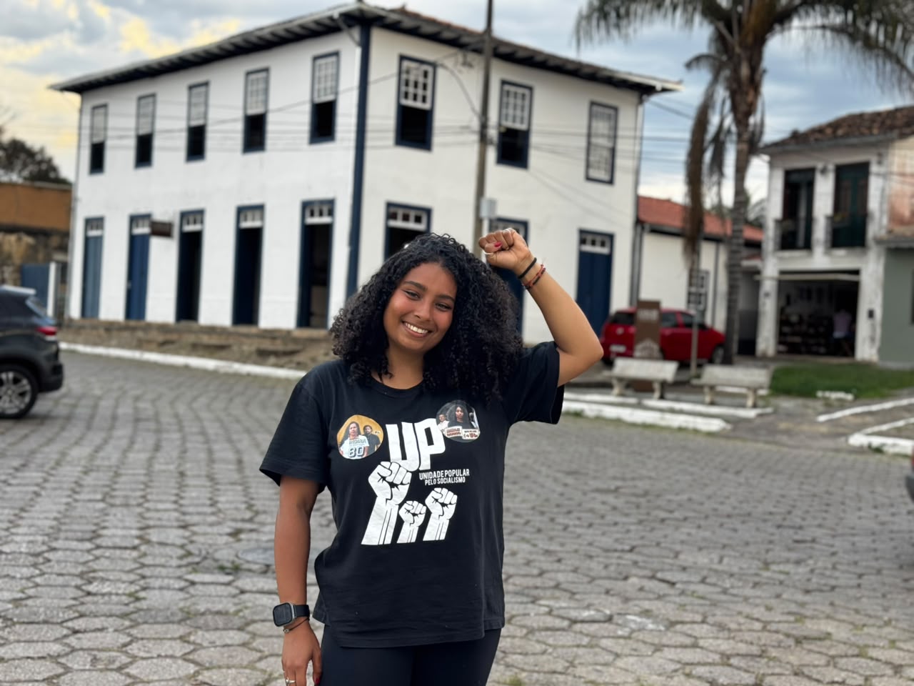 Iris Raquel, de Cachoeira do Campo, encabeça candidatura coletiva da UP contra a mineração em Minas Gerais