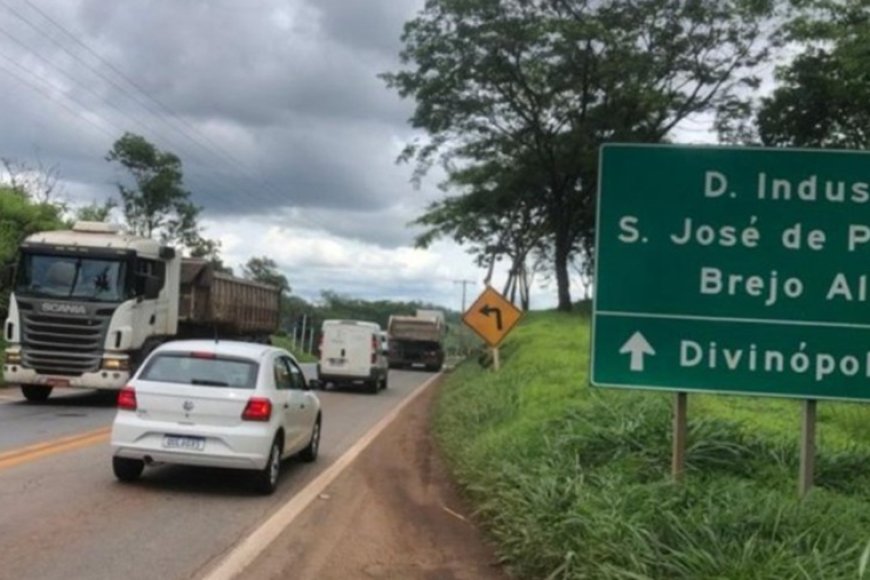 MG-050 lidera acidentes entre rodovias estaduais