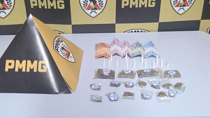PM prende homem por suspeita de tráfico de drogas em Itabirito