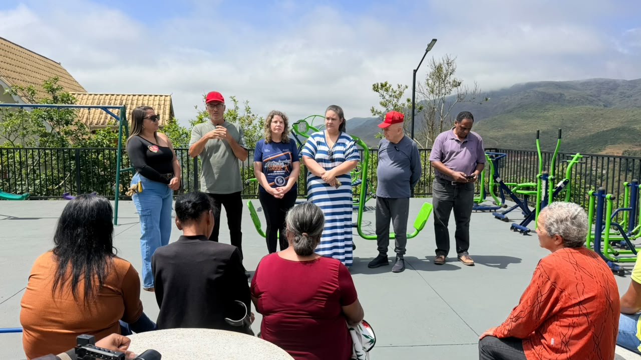 Taquaral ganha praça de lazer com playground, academia ao ar livre e vista panorâmica