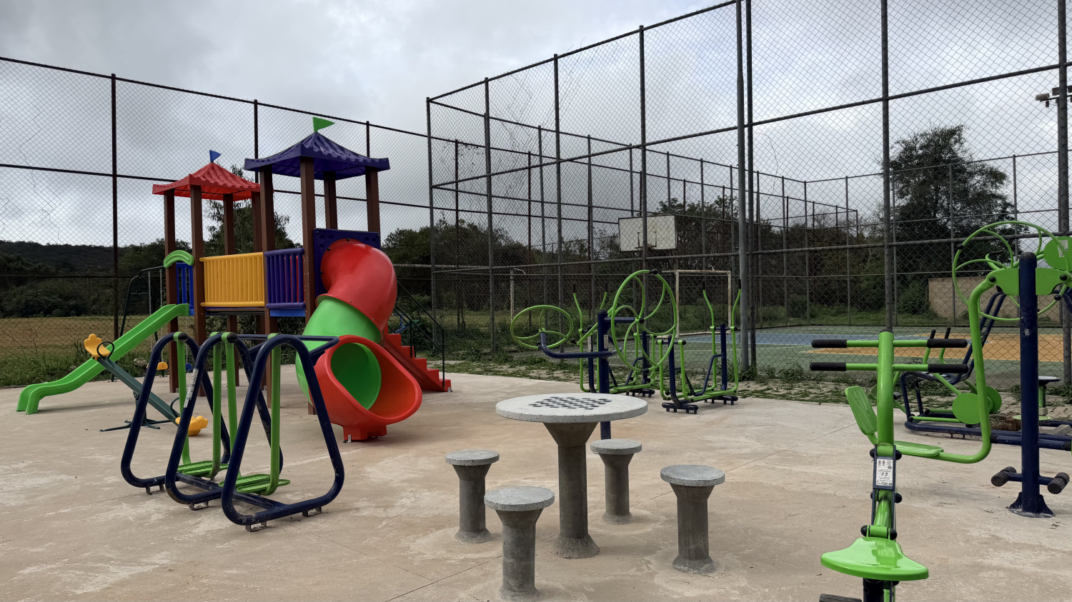 Área de Lazer no Morro São Sebastião entra na fase final das obras