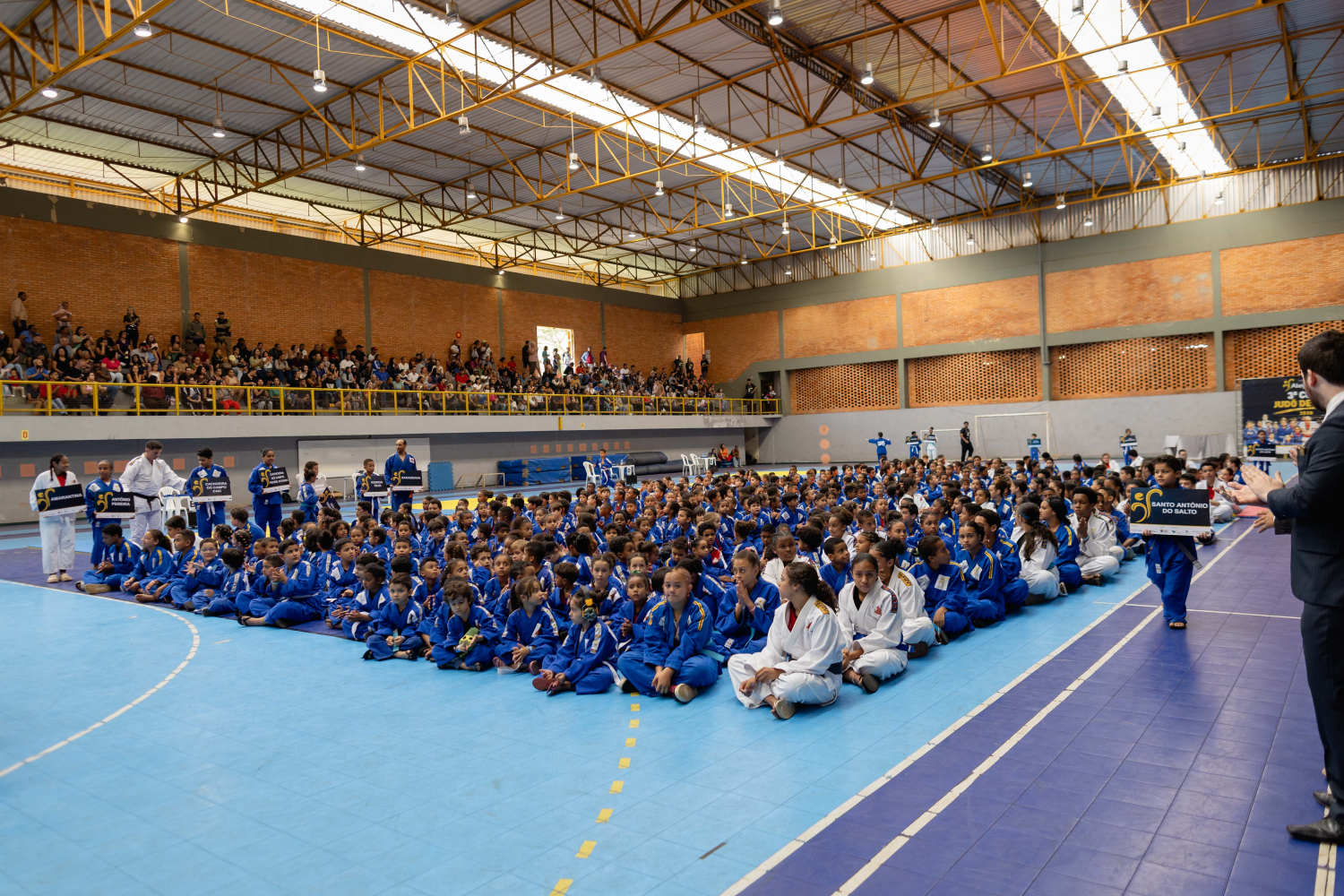 Mais de mil crianças e adolescentes participam da 3ª Copa de Judô de Ouro Preto