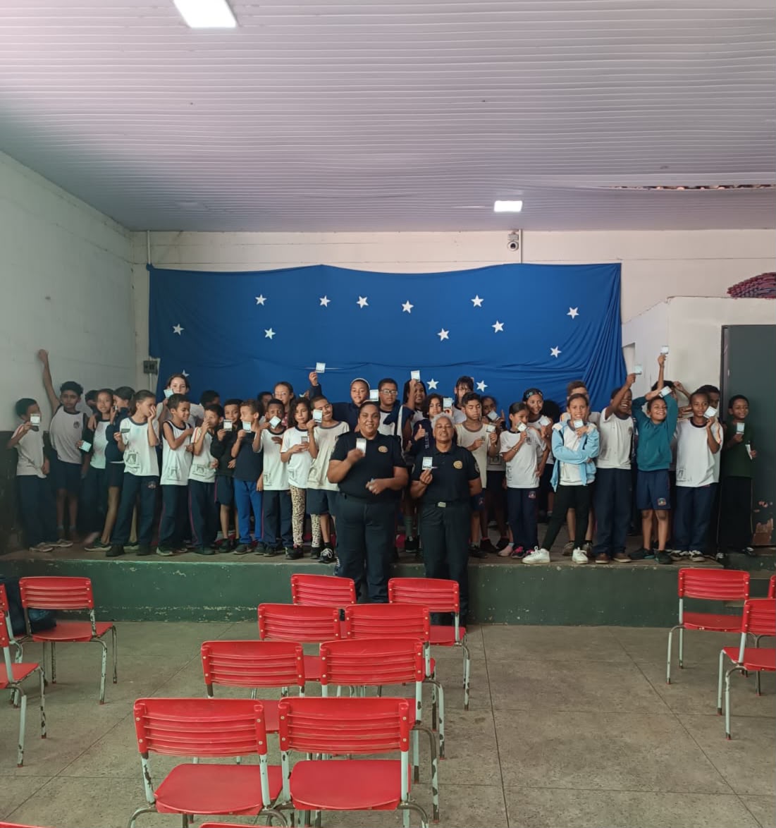 Do ambiente escolar para as ruas: GCMI orienta crianças sobre segurança no trânsito